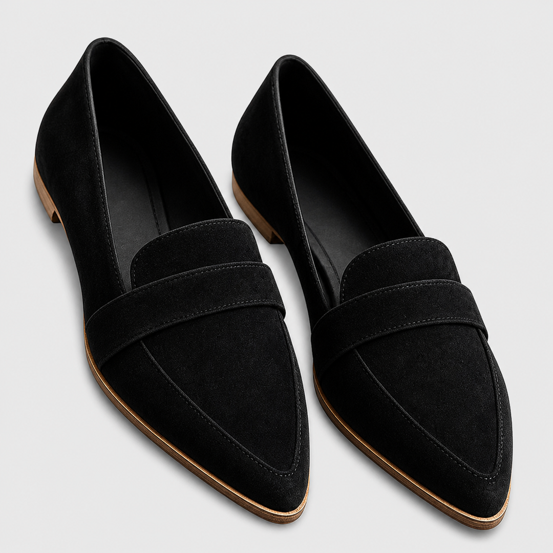 Helen | Pantuflas ortopédicas de ante suave
