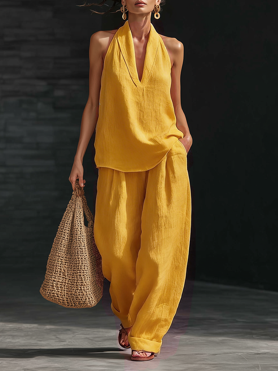 Luciana | Set fresco de dos piezas oversized