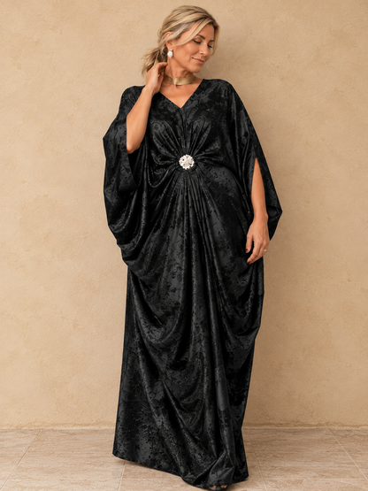 Adelina | Vestido Elegante Fluido tipo Kaftan