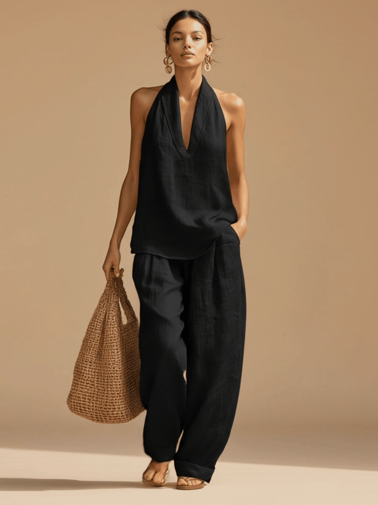 Luciana | Set fresco de dos piezas oversized