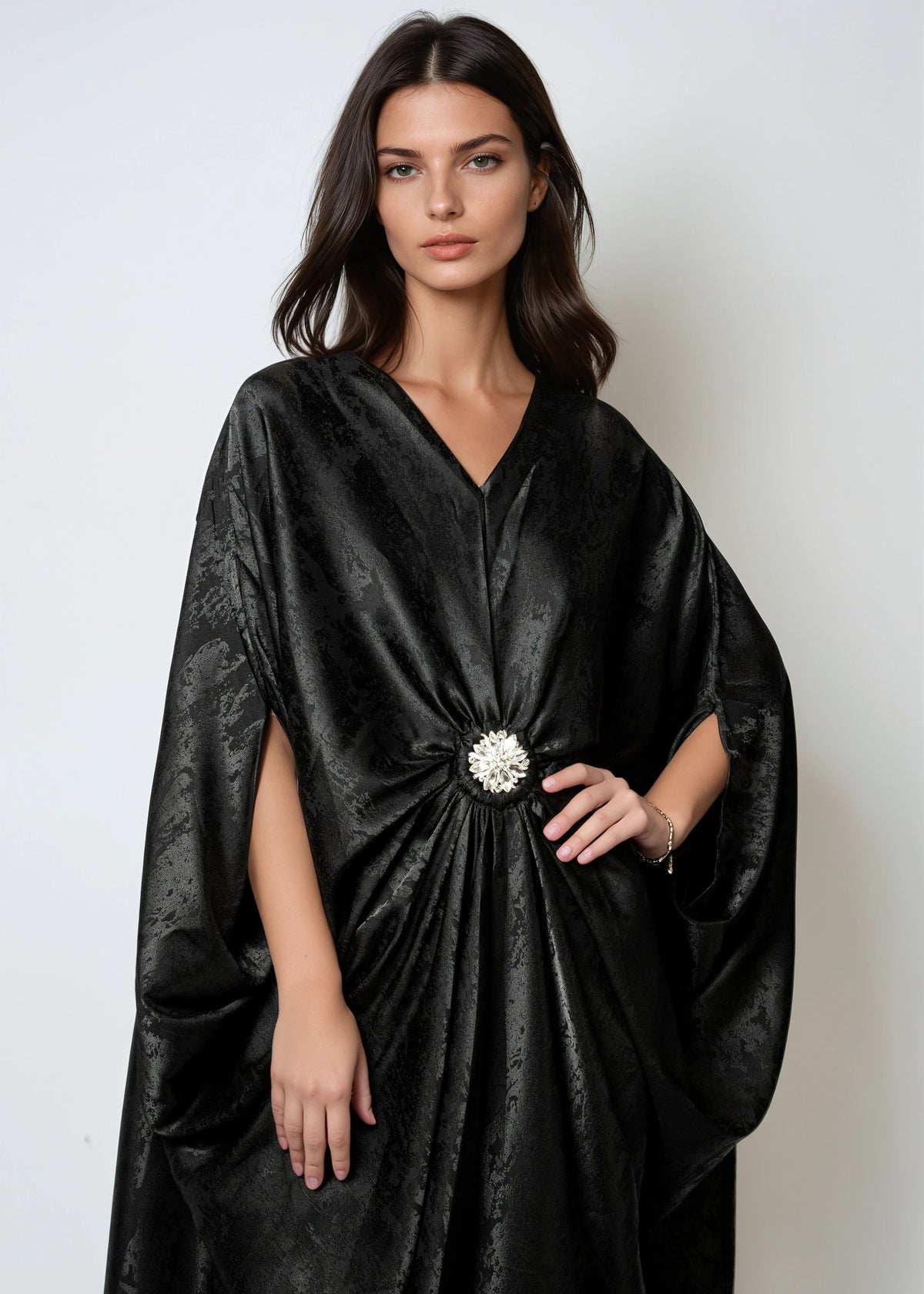 Adelina | Vestido Elegante Fluido tipo Kaftan