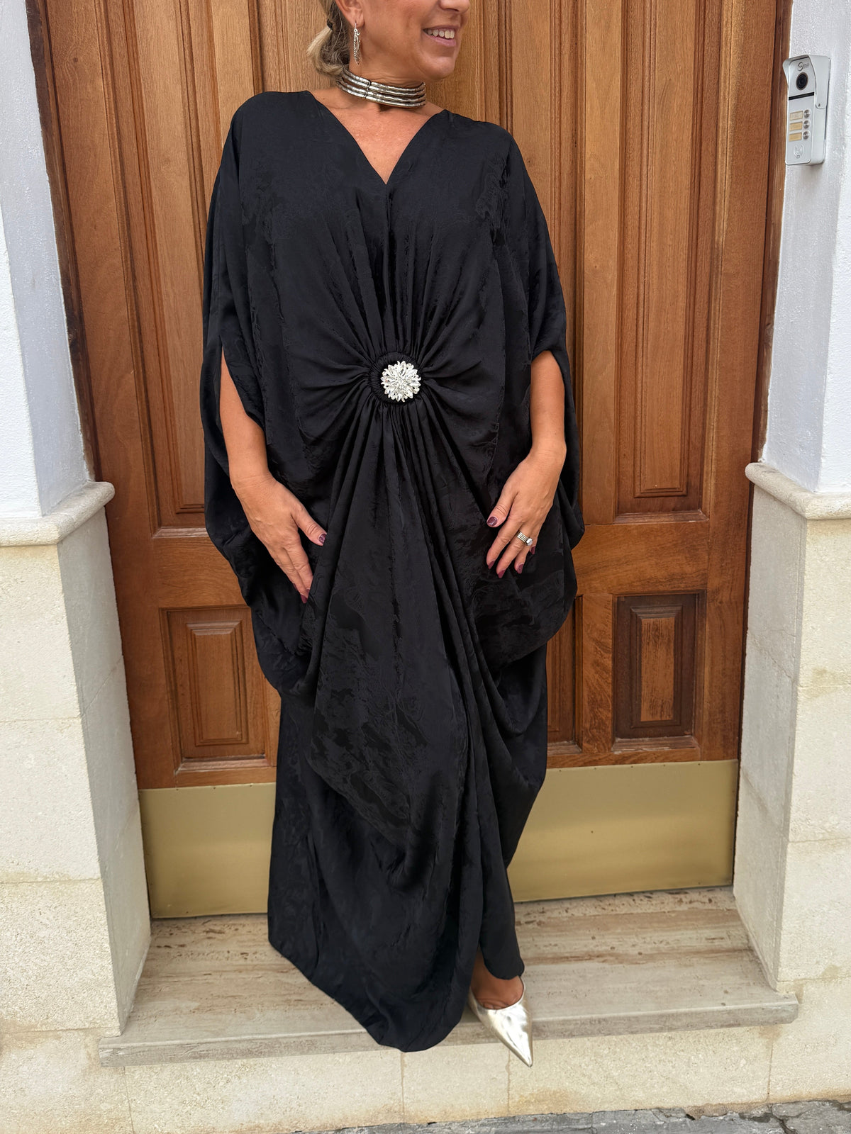 Adelina | Vestido Elegante Fluido tipo Kaftan